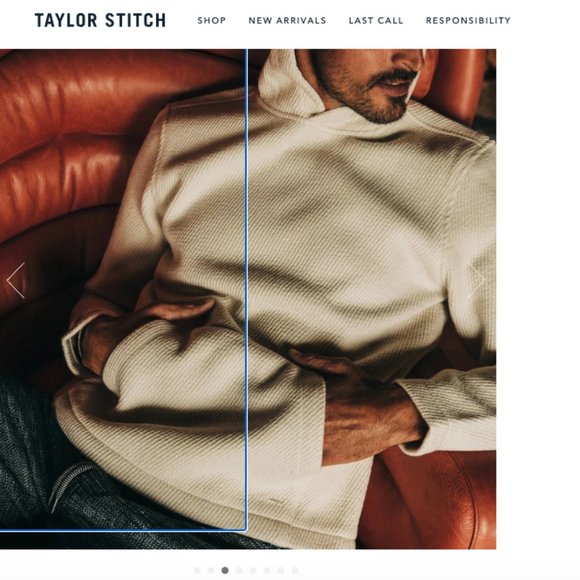 Taylor Stitch Cream Sweatshirt - Picture 2 of 6